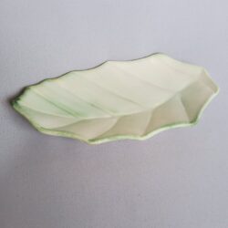 Carolynn Bloomer green leaf plate
