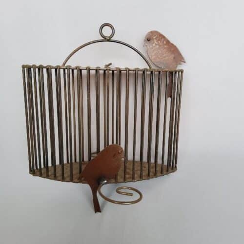 Derek Martin Peanut Holder with Sparrows