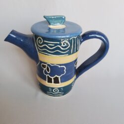 Eileen DePodesta teapot sheep