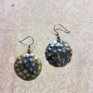 Brian McCarthy earrings rond,bumpy