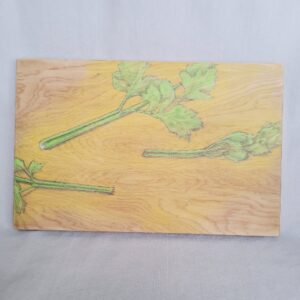 Carol Binns-Wood drawing 2020 celery 