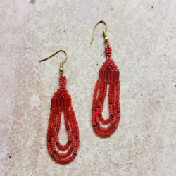 Jay Stiles earrings red