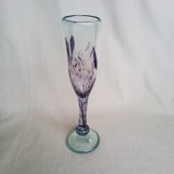 Mike Kaplan glass goblet B