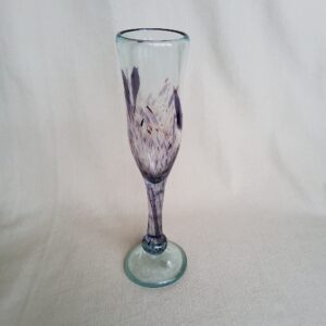 Mike Kaplan glass goblet B