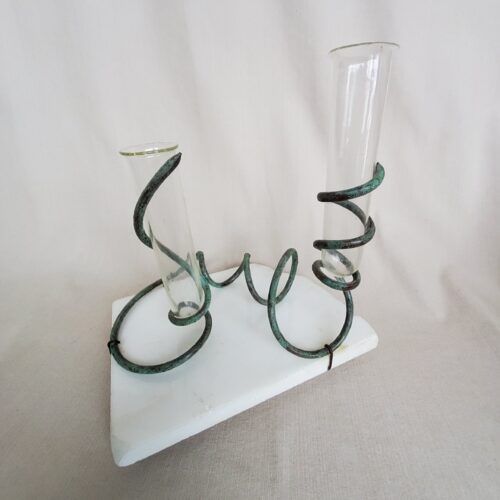 Jim Macnamara double flower vase