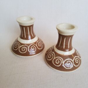 Eileen DePodesta pair of candlesticks 1