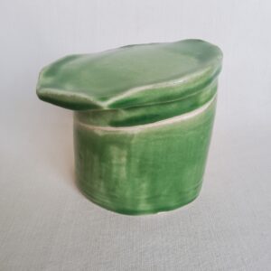 Judy Lowry lidded jar 1