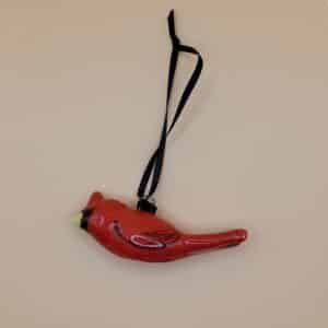 Laurel Pedersen Cardinal hanging 